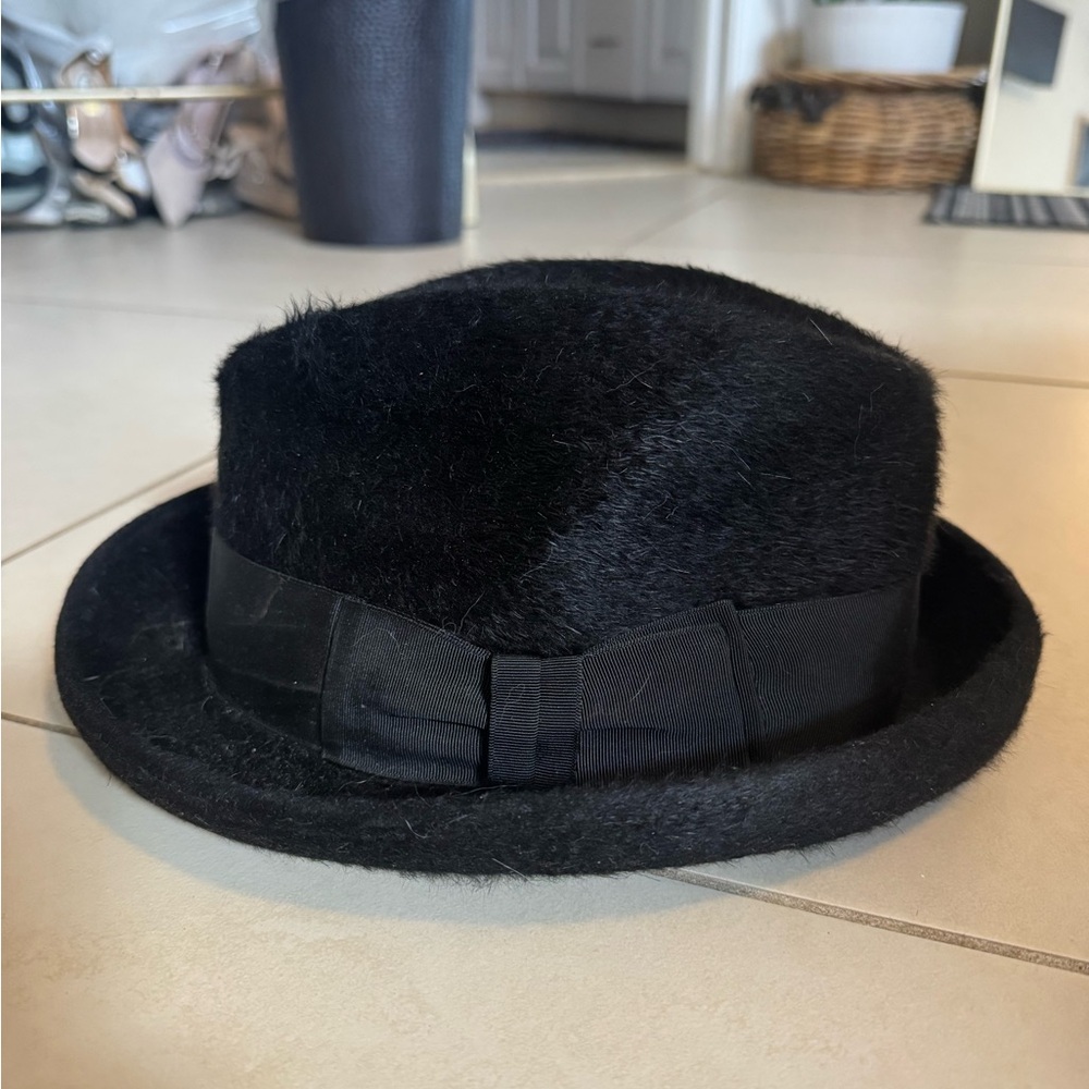 Vintage Dobbs Fifth Avenue, Black formal Hat